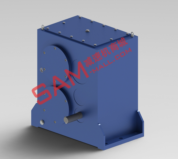 雙輸出軸減速機后側(cè)視圖 雙輸出軸減速機后側(cè)視圖